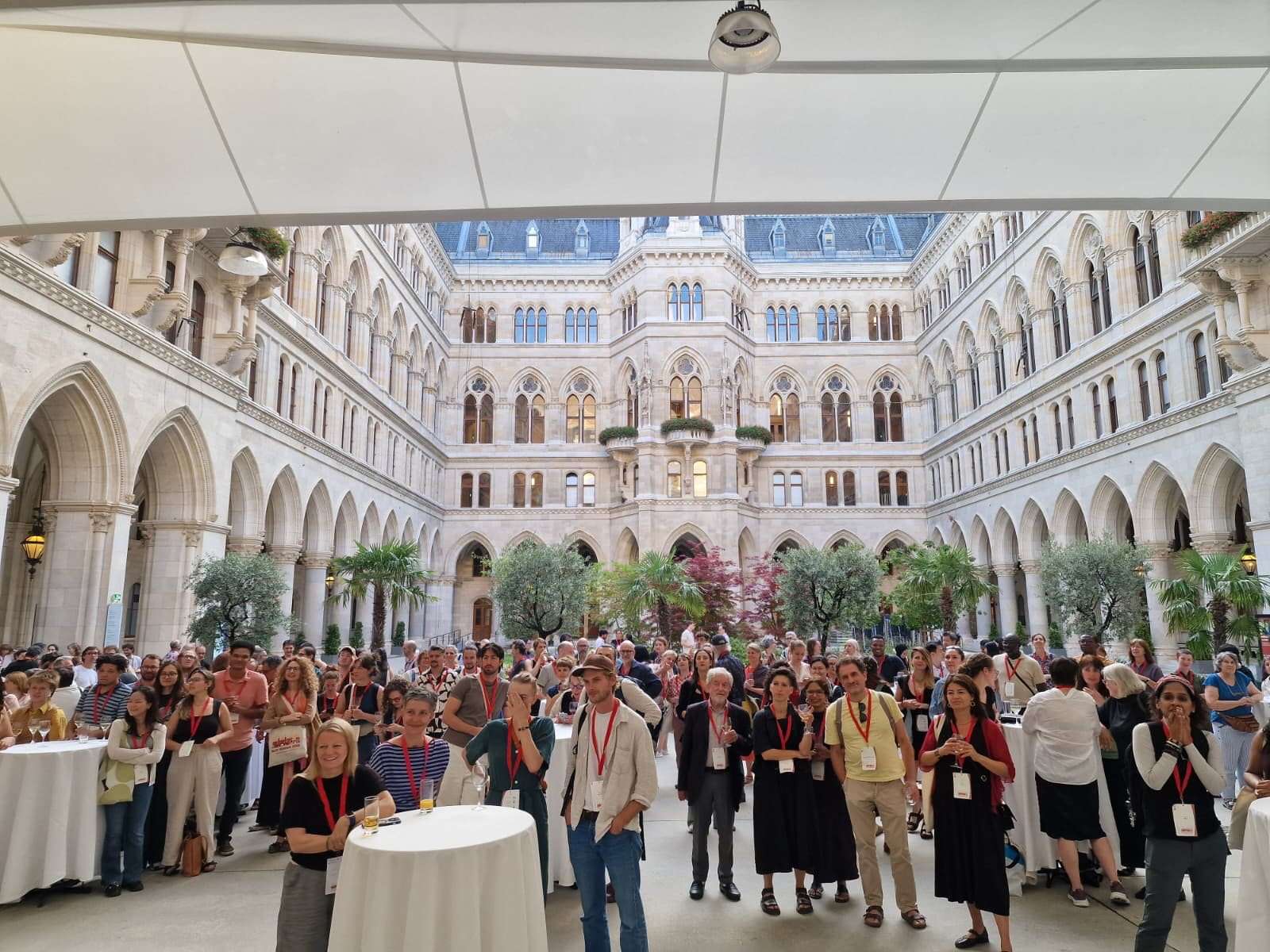 Reception at the townhall of the City of Vienna
